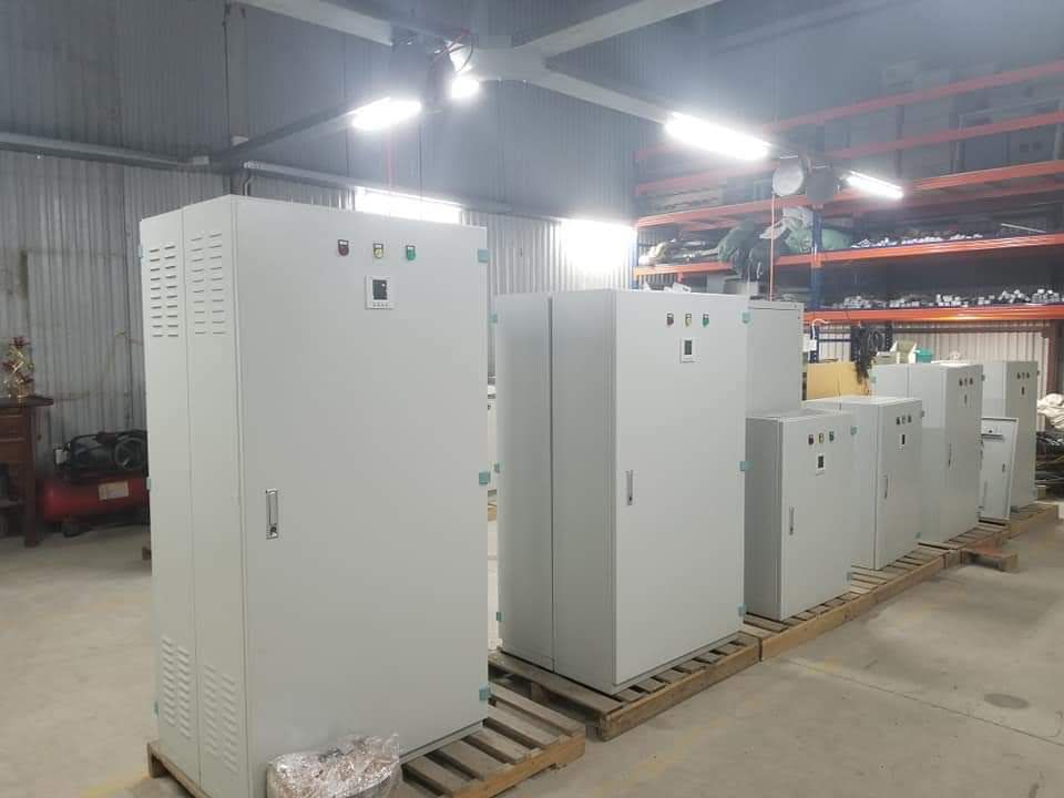 Panel fabrication line ready for dispatch